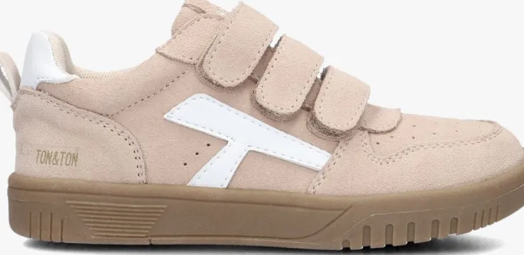 beige ton & ton lage sneakers filip