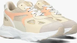 beige ton & ton lage sneakers wera