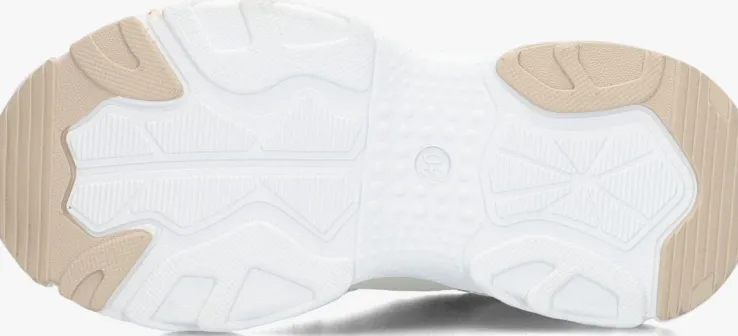 beige ton & ton lage sneakers wera