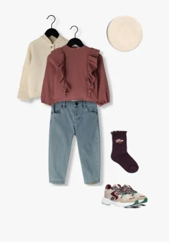 beige ton & ton lage sneakers sanna