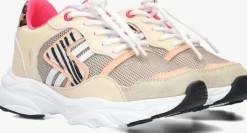 beige ton & ton lage sneakers sanna