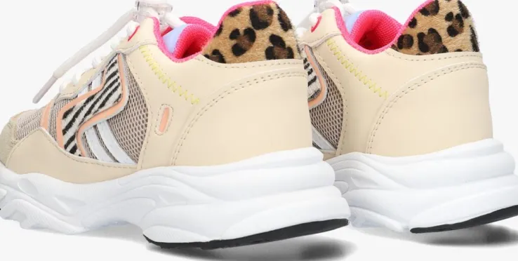 beige ton & ton lage sneakers sanna