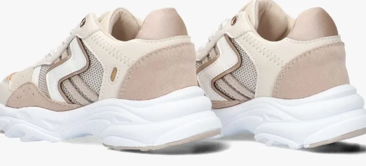 beige ton & ton lage sneakers sanna