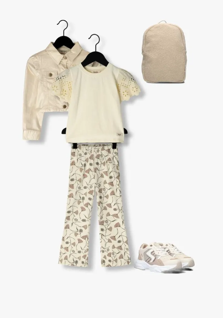 beige ton & ton lage sneakers sanna