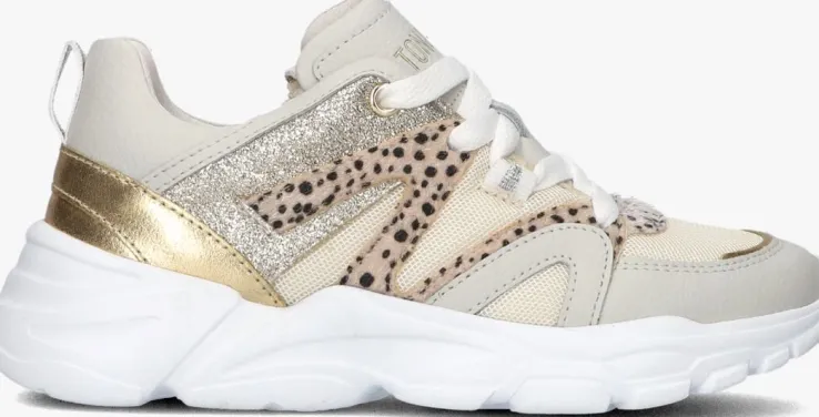 beige ton & ton lage sneakers signy