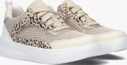 beige ton & ton lage sneakers stine