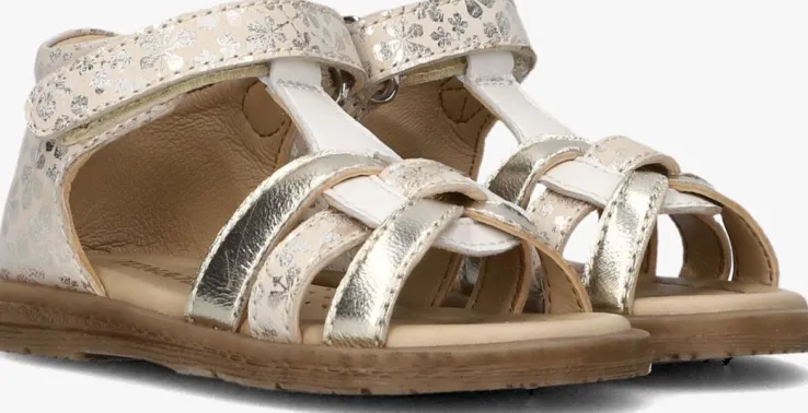 beige ton & ton platte sandalen ylva