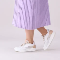 beige ton & ton platte sandalen e1855-212