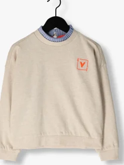 beige tumble 'n dry sweater le coeur