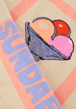 beige tumble 'n dry t-shirt felice