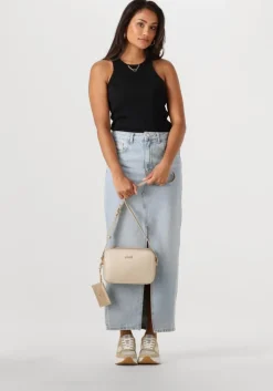 beige twinset milano lage sneakers 251tcp02e