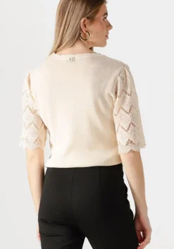 beige twinset milano top 251tp3341