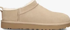 beige ugg instappers w classic micro