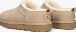 beige ugg instappers w classic micro