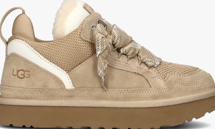 beige ugg lage sneakers w lowmel
