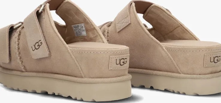 beige ugg slippers w goldenstar hi slide