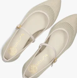 beige unisa ballerina's albega