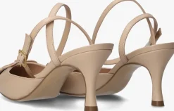 beige unisa sandalen met hak larua