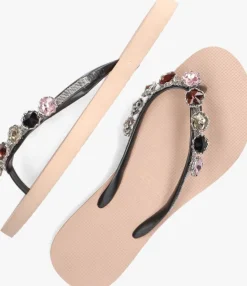 beige uzurii teenslippers alegria