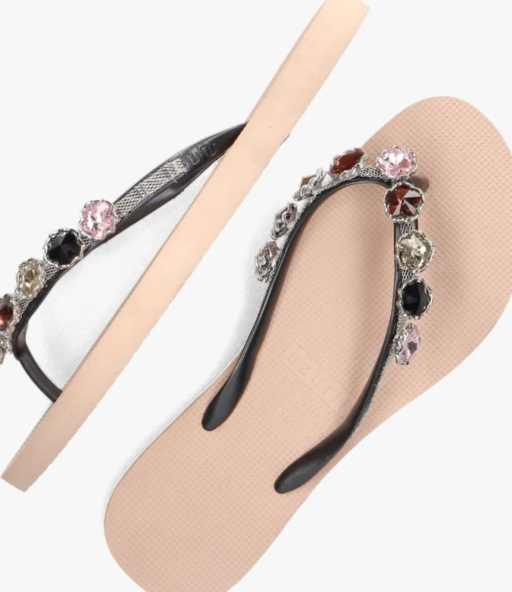 beige uzurii teenslippers alegria