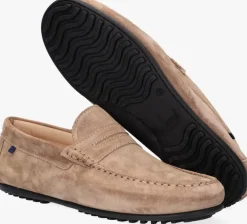 beige van bommel loafers smb-40017