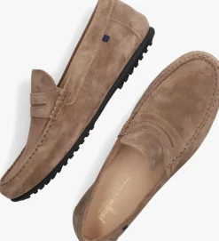 beige van bommel loafers smb-40017