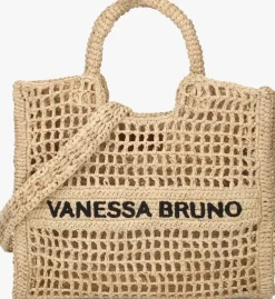 beige vanessa bruno handtas panier pm