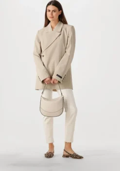 beige vanessa bruno schoudertas daily bag mm