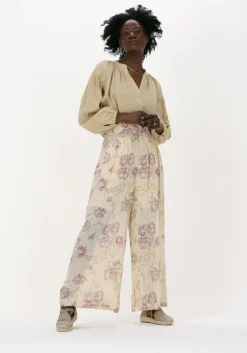 beige vanessa bruno wijde broek nunes