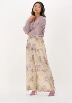 beige vanessa bruno wijde broek nunes