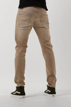 beige vanguard slim fit jeans v850 rider colored five pocket