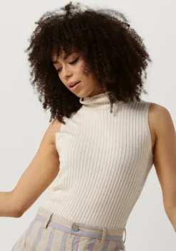 beige vanilia top linnen knit