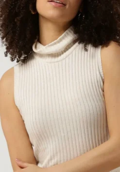 beige vanilia top linnen knit