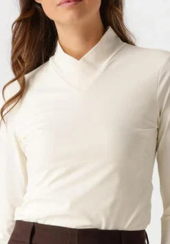 beige vanilia top tricot crosscol