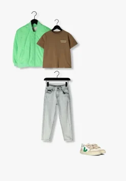 beige veja lage sneakers small v-10