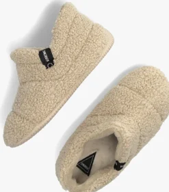 beige verbenas pantoffels yeti