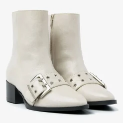 beige via vai enkellaarsjes rose camden