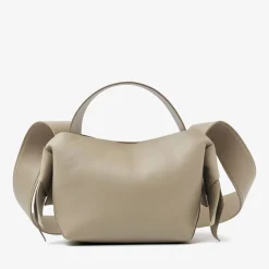 beige via vai handtas nodo fabi