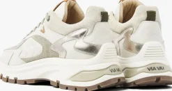 beige via vai lage sneakers liz leighton