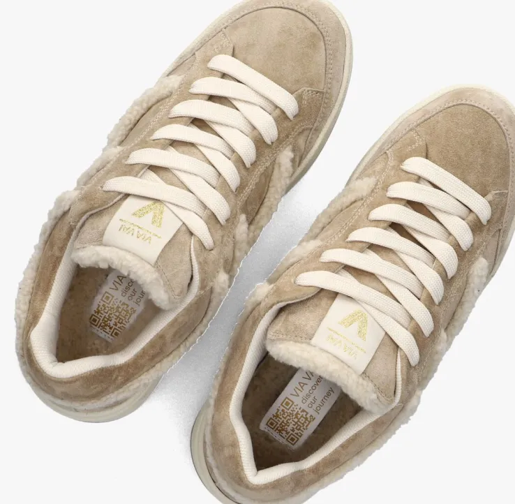 beige via vai lage sneakers sam sadie