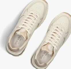 beige via vai lage sneakers liz dulce
