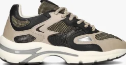 beige via vai lage sneakers vesper due