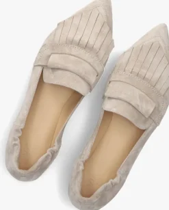 beige via vai loafers lola oakley