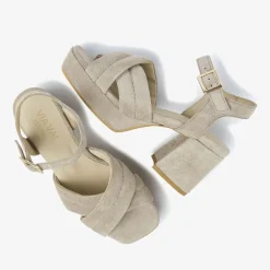 beige via vai sandalen cassia gabriell