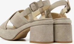 beige via vai sandalen elia paisley