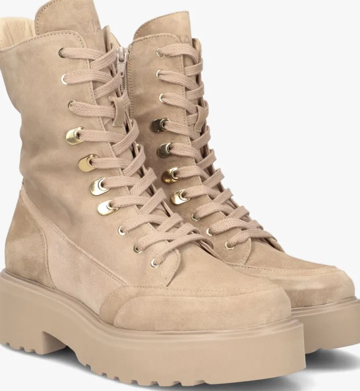 beige via vai veterboots bobbi brick