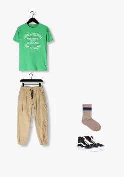 beige vingino cargobroeken sep