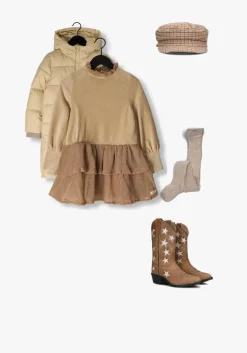 beige vingino gewatteerde jas taire