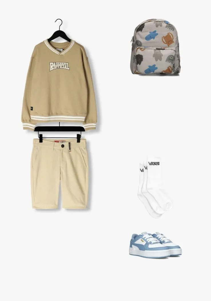 beige vingino korte broek rig