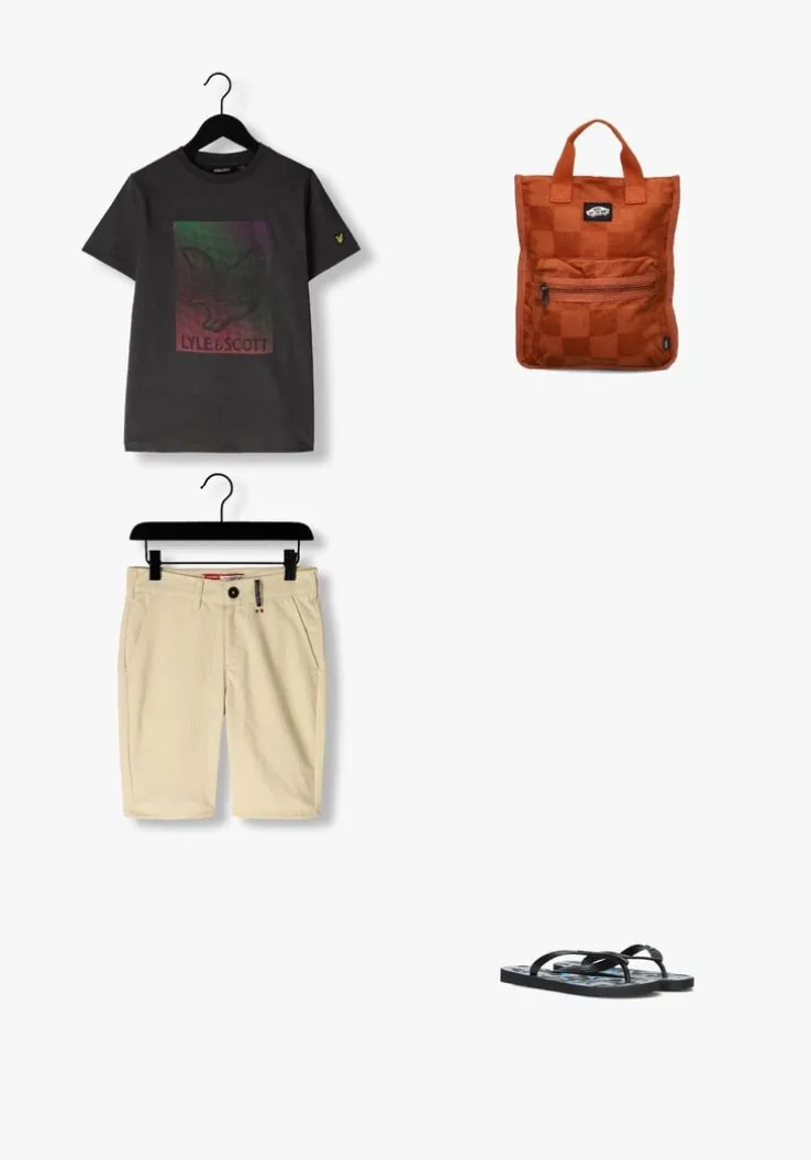 beige vingino korte broek rig